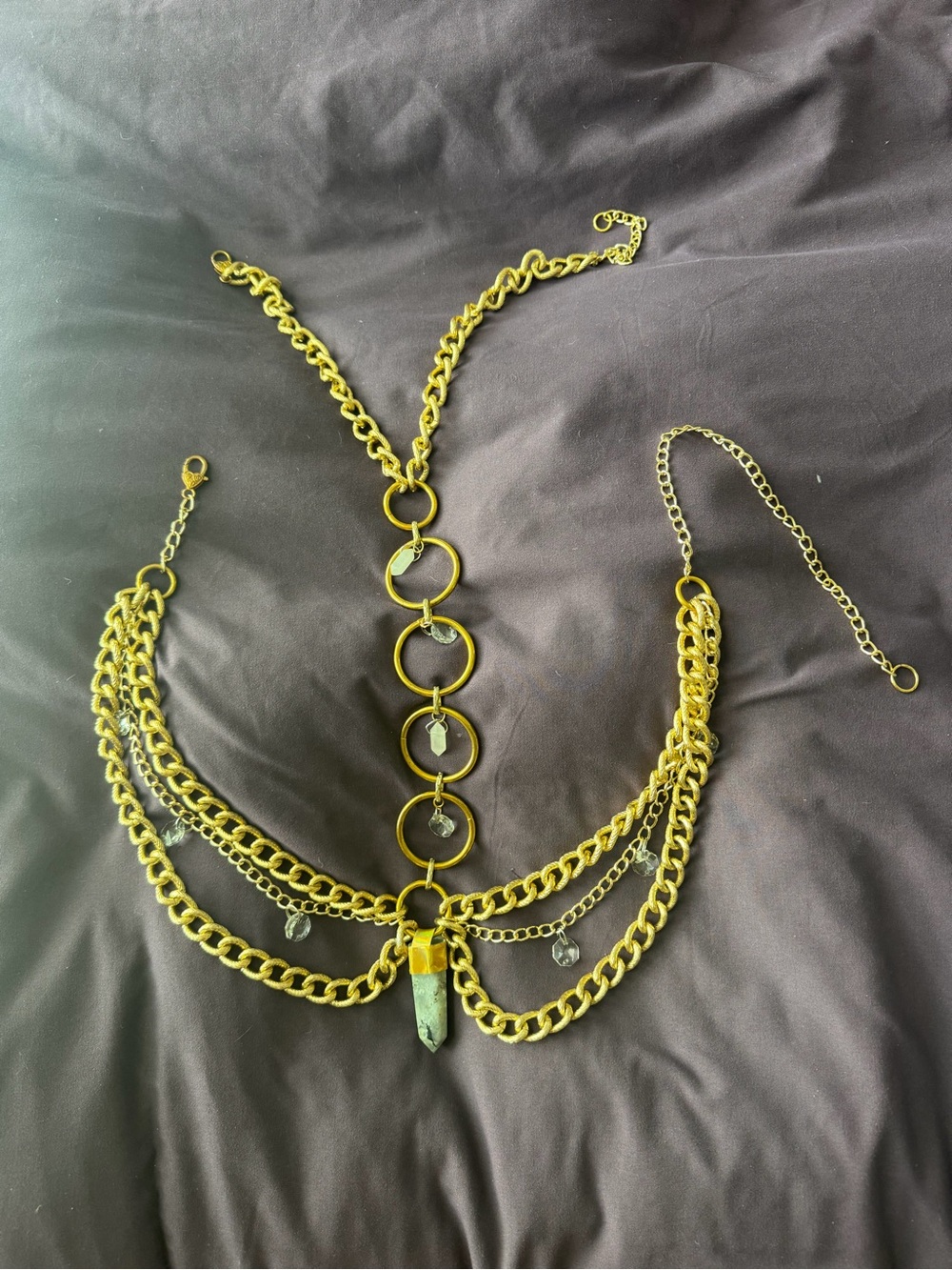 Crystal Body Chain Harness - Picture 3 of 3